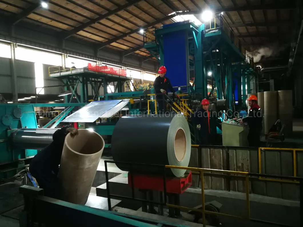 0.15mm*750mm Ral 8012 Color Coated Galvanized Steel Coil PPGI/PPGL Roofing Sheet Material