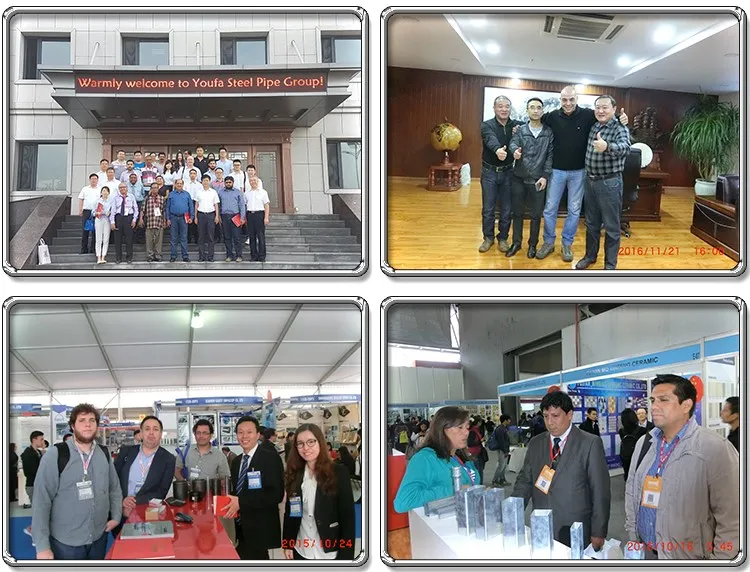 1/2 Inch - 8 Inch BS 1387 Light / Medium Grade Hot DIP Galvanized ERW Steel Pipe and Tube