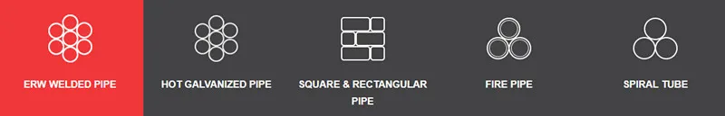 1/2 Inch - 8 Inch BS 1387 Light / Medium Grade Hot DIP Galvanized ERW Steel Pipe and Tube