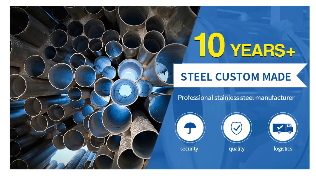 1.4372 Stainless Steel Decorative Tube SUS201 Bright Stainless Steel Tube Stainless Steel Color Pipe