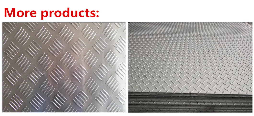 1050 1060 Aluminium Checkered Steel Plate Chequered Steel Plate