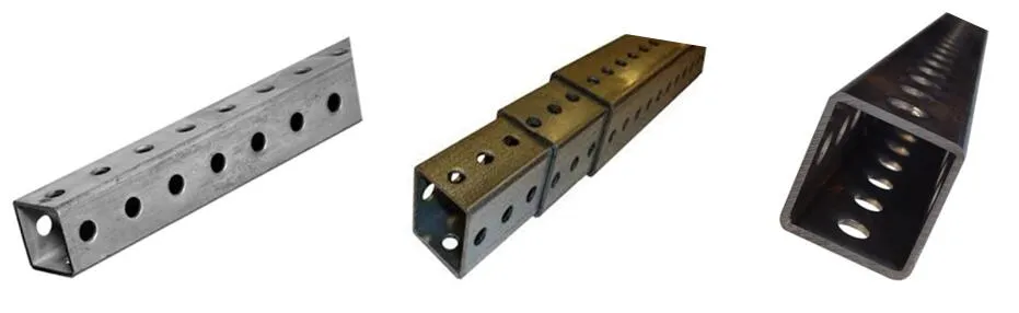 2′′x2′′ Perforated Square Pipe