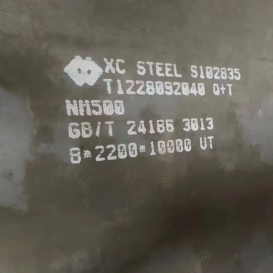 2000mm 2200mm Width Abrasion Resistant Steel Plate Ar400 Ar500 in Stock