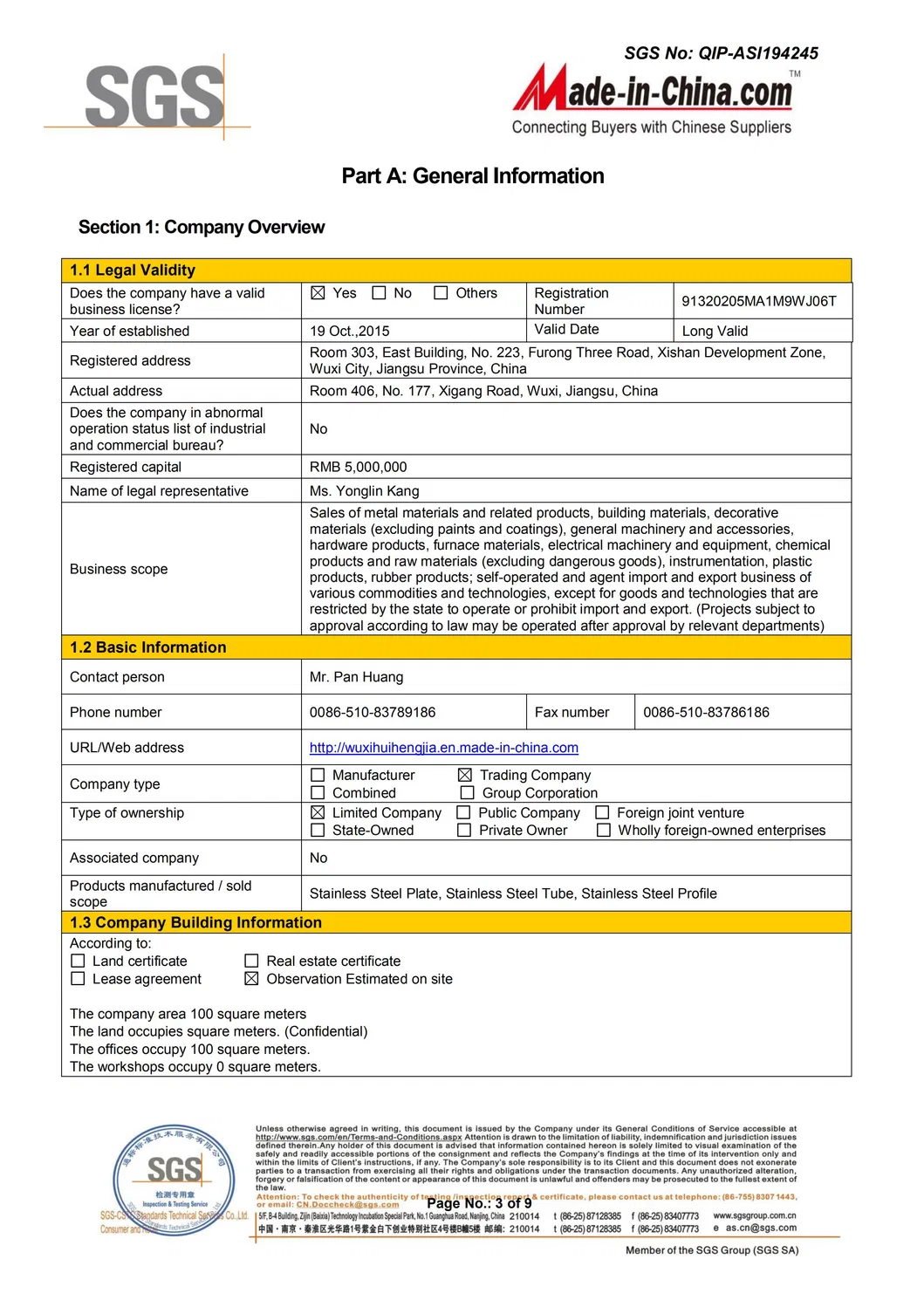 304 Hot Rolled 1000*2000mm Hot Sales Stainless Steel Plate