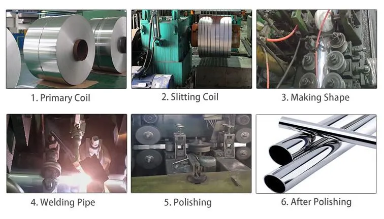 304 Stainless Steel Seamless Pipe Price Sanitary and Water Piping