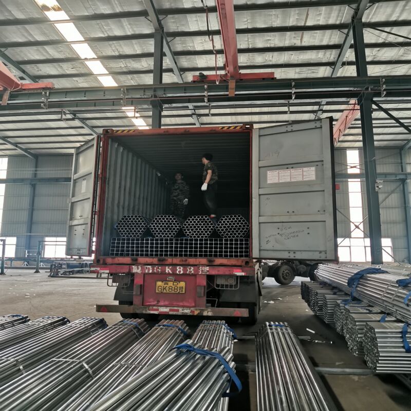 48.3mm Hot Dipped Galvanized Steel Pipe for Scaffolding System