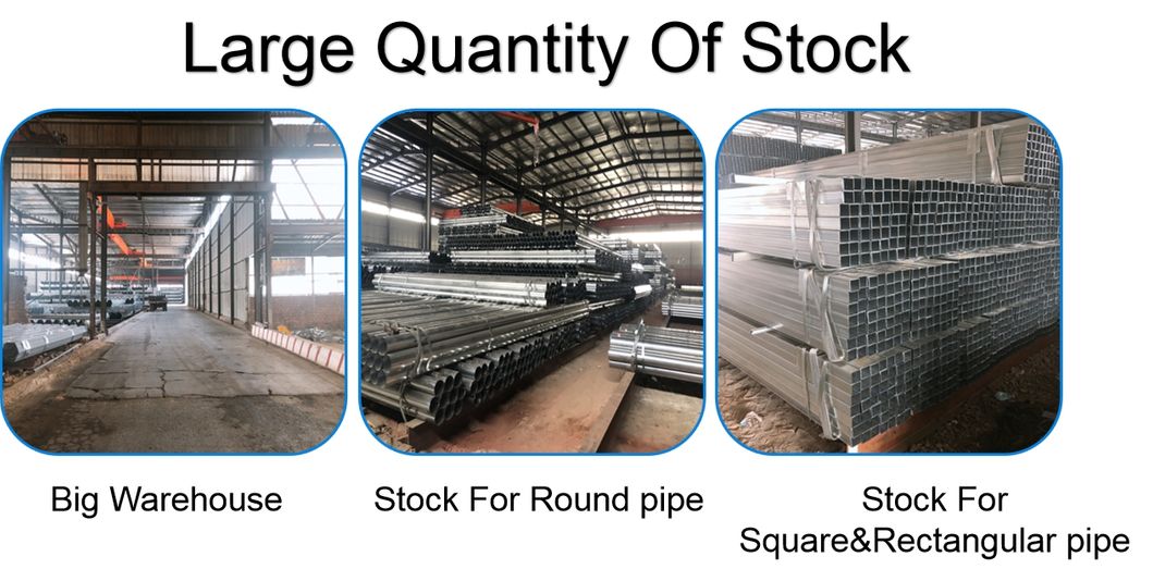 48.3mm Hot Dipped Galvanized Steel Pipe for Scaffolding System