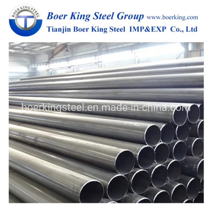 5 Inch Pipe Oil Industry ERW Steel Pipe Line Ms Welded Steel Pipe