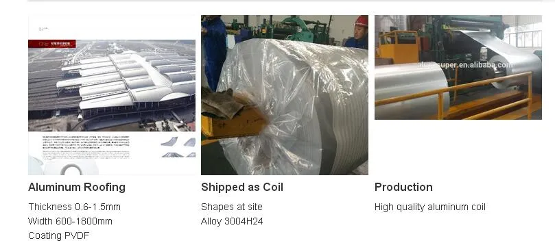 5052/3105 Coated Roofing Aluminium Coil