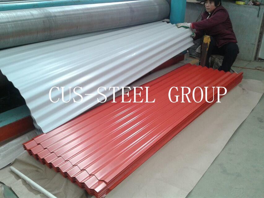 Africa Hot Sell Corrugated Steel Roof Panel (width 762, 665mm)