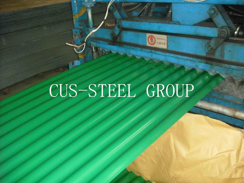 Africa Hot Sell Corrugated Steel Roof Panel (width 762, 665mm)