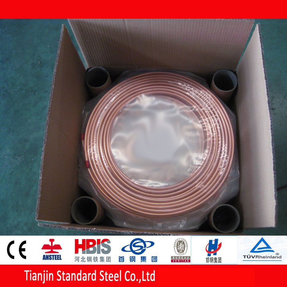 Airconditioner Pancake Coil Copper Tube