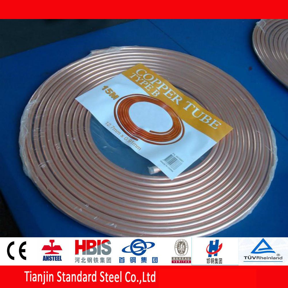 Airconditioner Pancake Coil Copper Tube