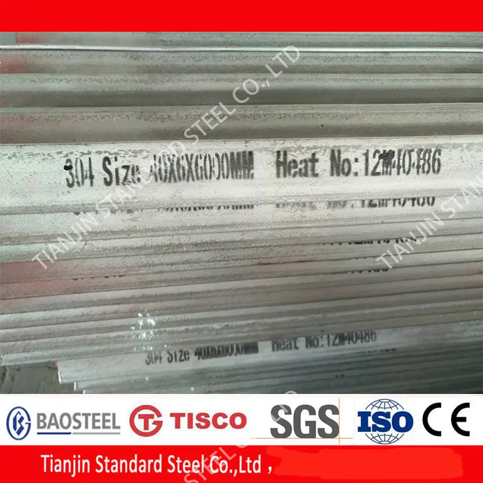 AISI 304 Stainless Steel Angle Bar (100 X 10 mm)
