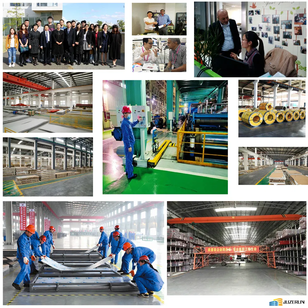 AISI ASTM 201 304 Stainless Steel Sheet with 2b Ba No. 4 Hl Surface