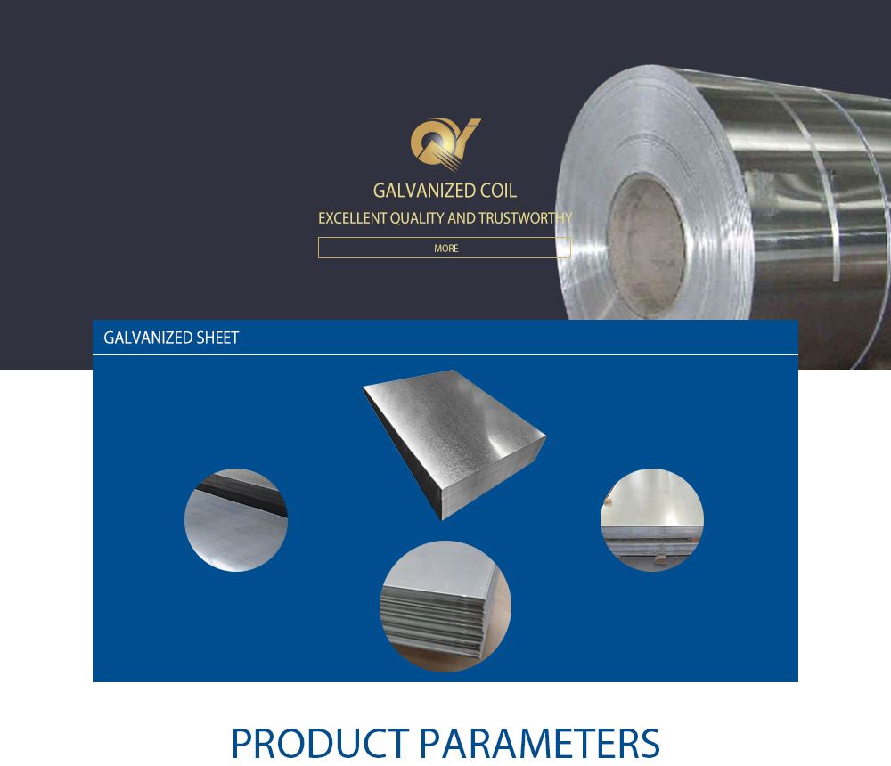 Aiyia Dx51d Z40 Z60 Z100 Z180 Z275 Z350 Galvanized Steel Coil / Zinc Coating Sheet