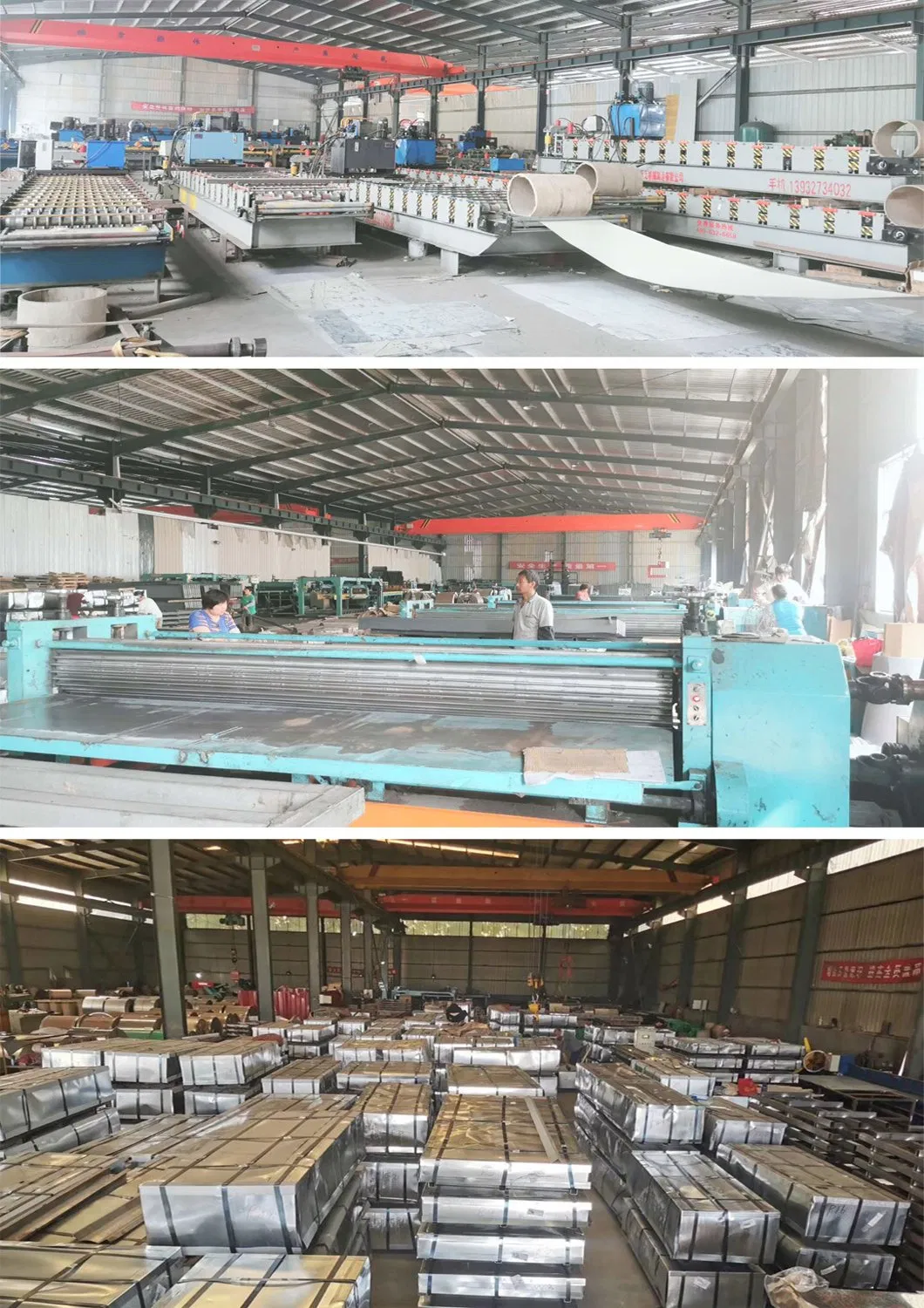 Anti Finger Corrugated Wave Type Galvalume Steel Roofing Sheet