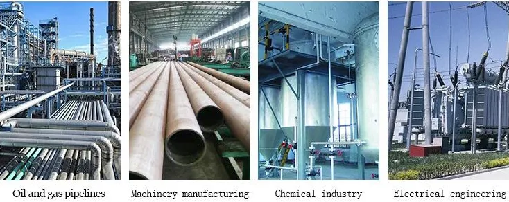 API 5L ASTM A106 A53 Seamless Steel Pipe Used for Petroleum Pipeline