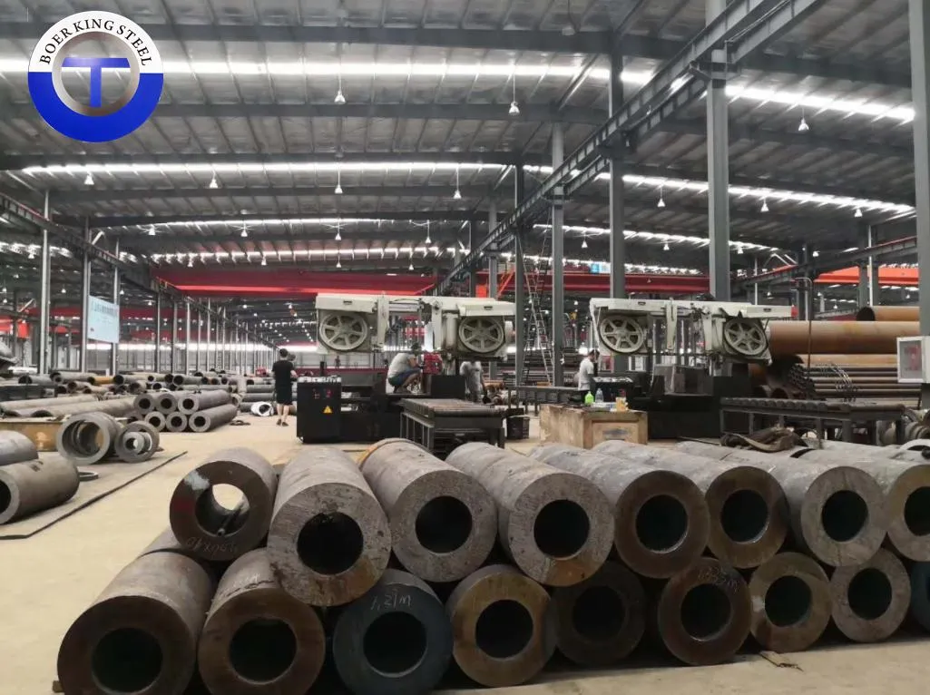 ASTM 1020 1045 S355jr 16mn Hot Rolled Thick Wall Seamless Steel Pipe for Construction