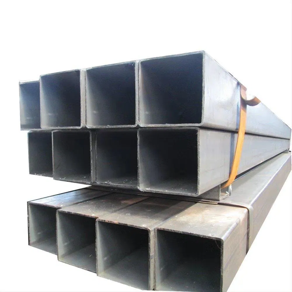 ASTM A106 A36 A53 1.0033 BS 1387 Ms ERW Hollow Steel Pipe Gi Hot DIP Galvanized Steel Pipe EMT Welded Steel Square Round Pipes