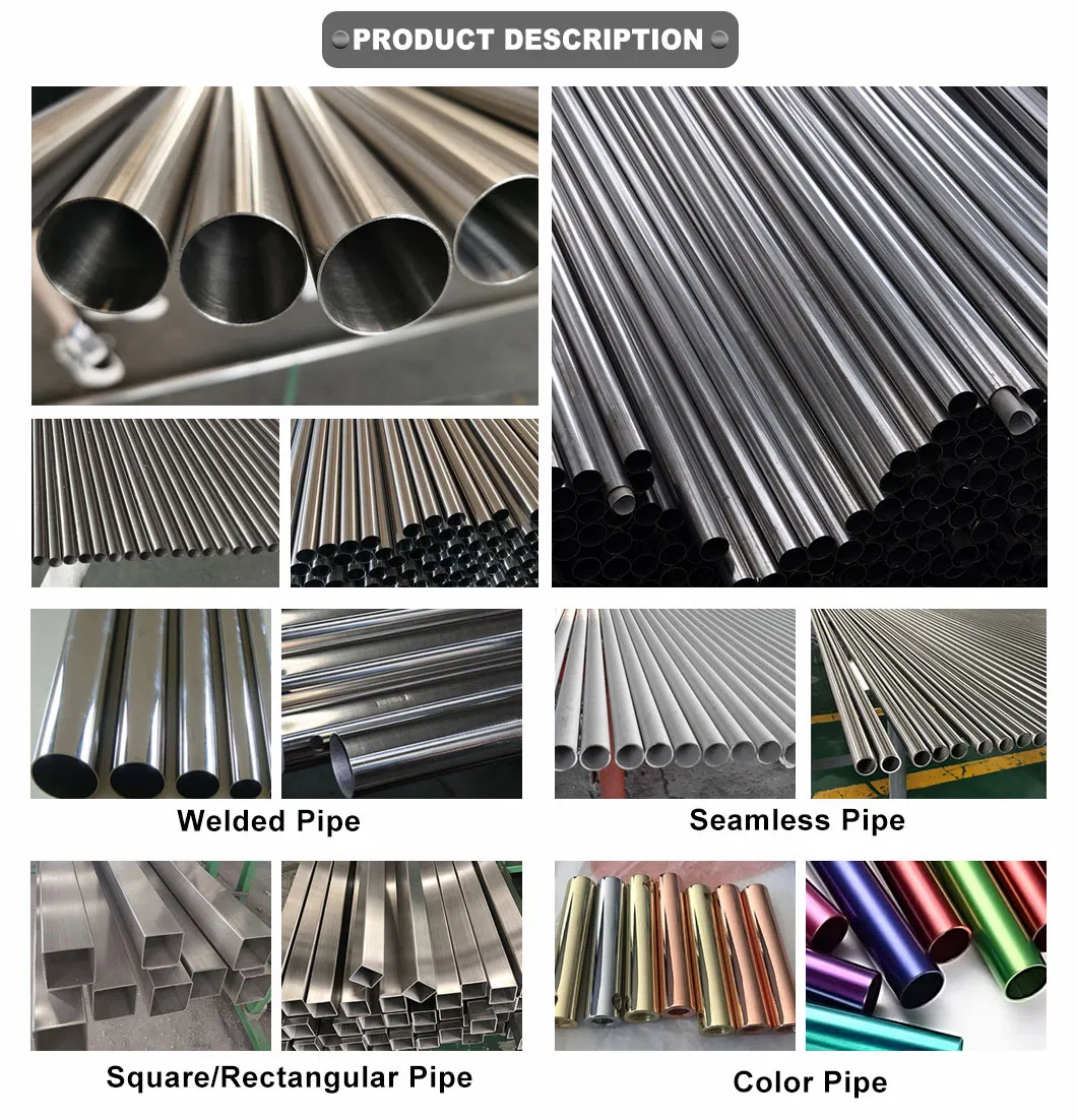 ASTM A249 60mm Od Stainless Steel Tube