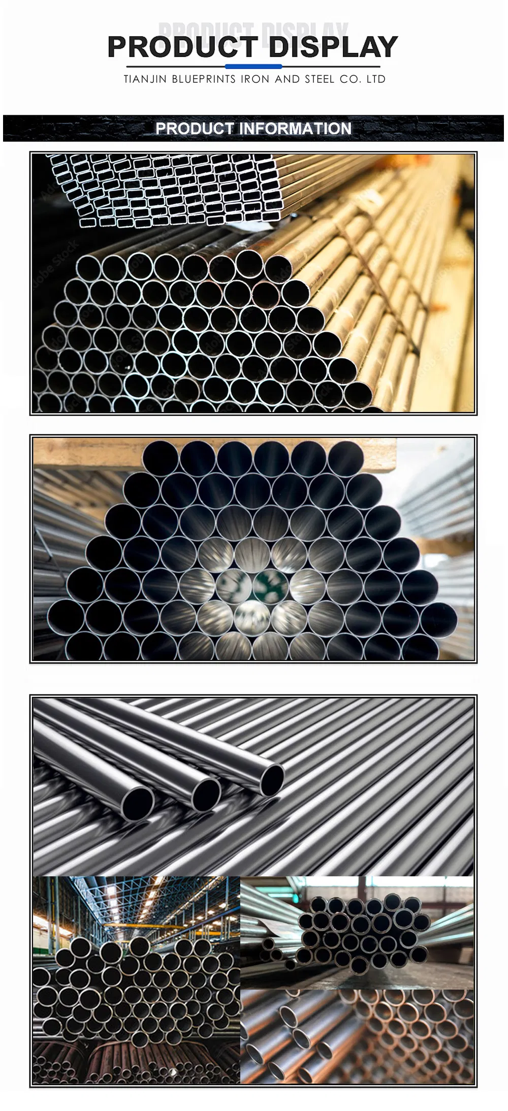 ASTM A249 En 10217-7 Austenitic Stainless Steel Welded Tube Manufacturer