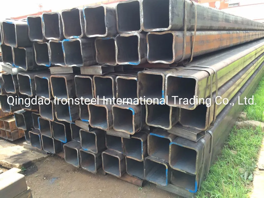 ASTM A500 400mmx200mm Rectangle Seamless Steel Pipe Hollow Section