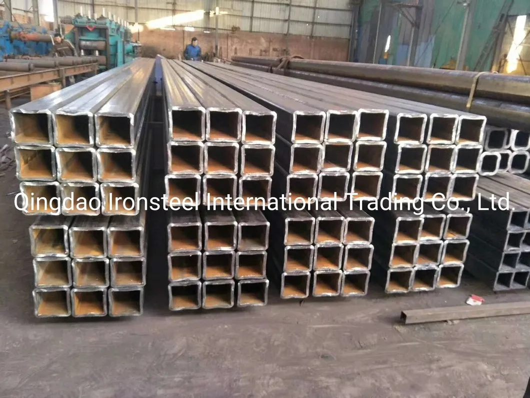 ASTM A500 400mmx200mm Rectangle Seamless Steel Pipe Hollow Section