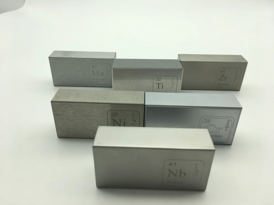 ASTM B348 ASTM 381ti 6al 4V Gr5 Titanium Alloy Forged Square Blocks in Stock
