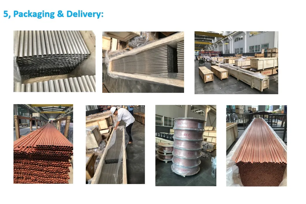 Wholesale Seamless Bright Copper Steel Pipe/ Brass Steel Tube for Boiler/Heat Exchanger/Air Conditioner/Refrigeration/Medical (uns c12200, CuNi 70/30)