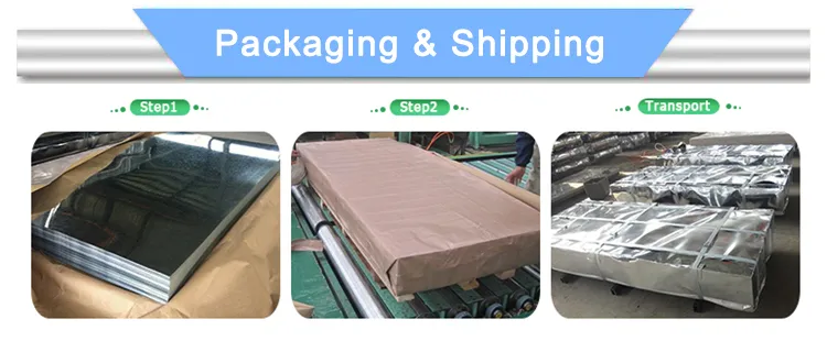 ASTM Dx52D Z140 High Strength Thick Galvanized Steel Sheet Prices Full Hard for Construction From China Factory