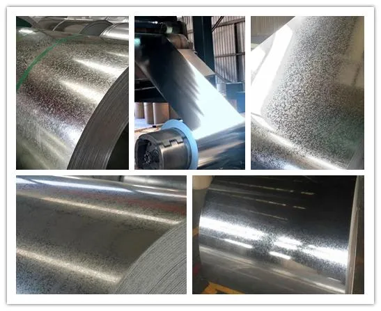 Az100 G550 Grade Hot Dipped Galvalume Steel Coil Gl Coil