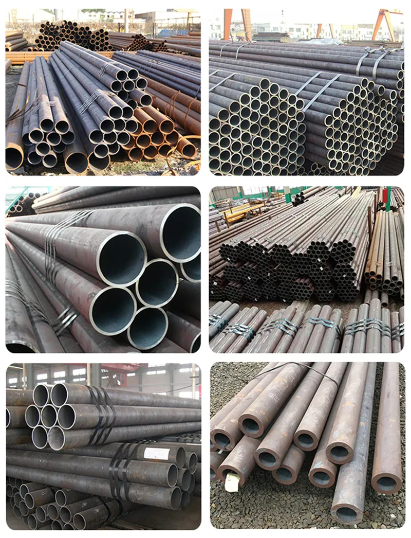 Baidatong Hot Rolled Carbon Seamless Steel Pipe St37 St52 1020 1045 A106b Fluid Pipe