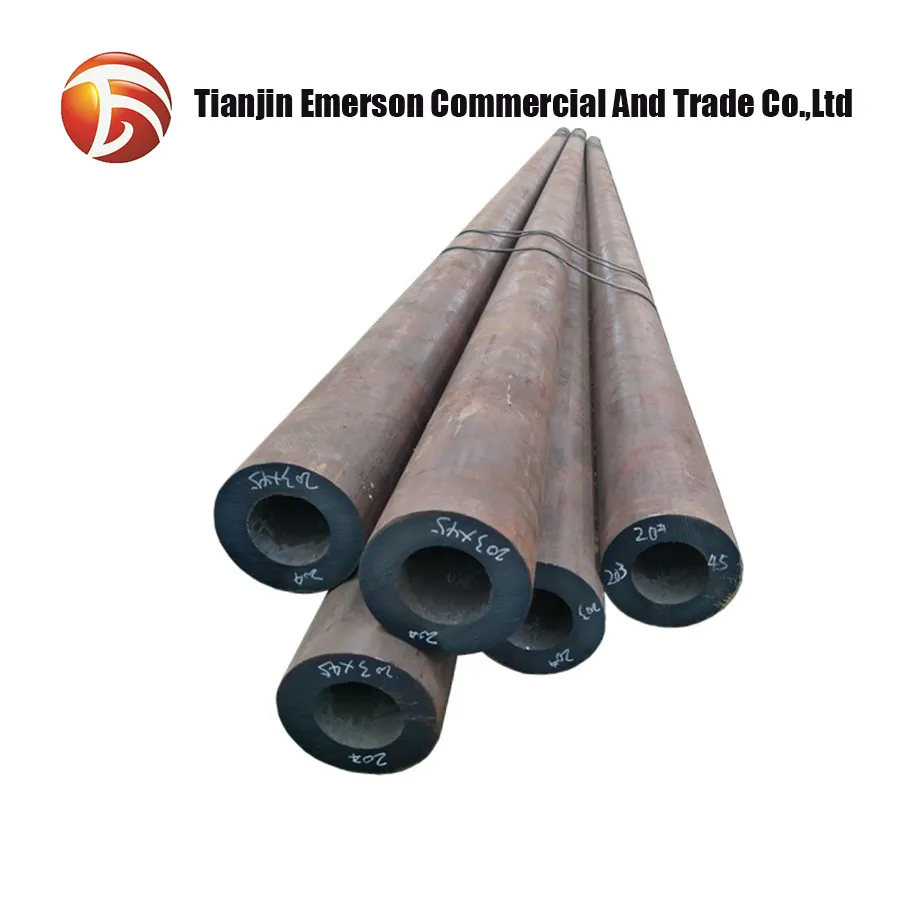 Black Oiled Cold Drawn Carbon Steel Pipe A106b A53 1045 1020 Seamless Steel Pipe