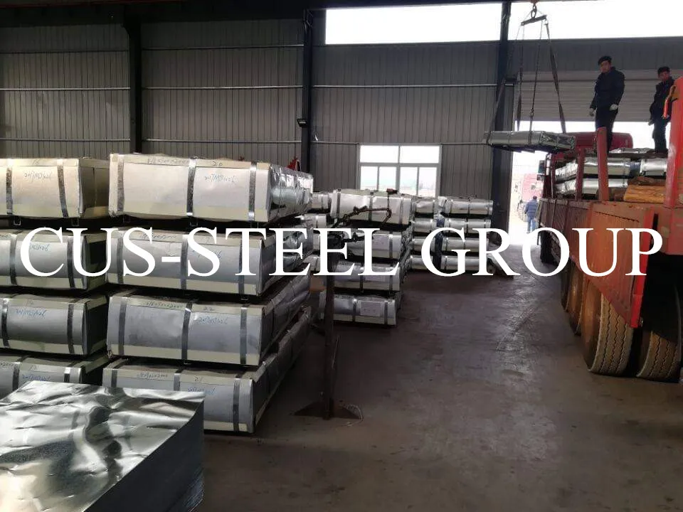 Blue Metal Roof Cladding/Red Corrugated Roofing Sheets