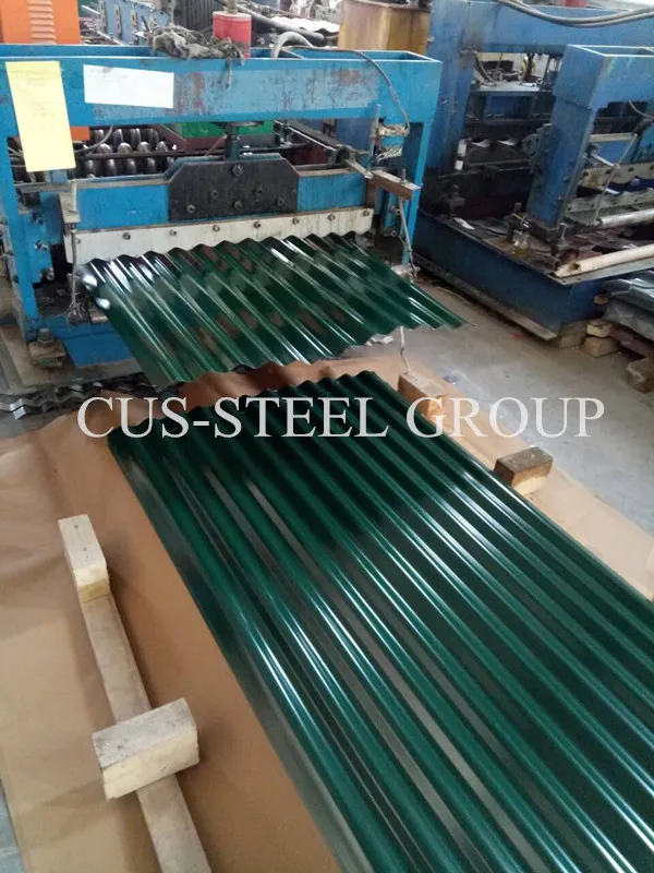 Blue Metal Roof Cladding/Red Corrugated Roofing Sheets