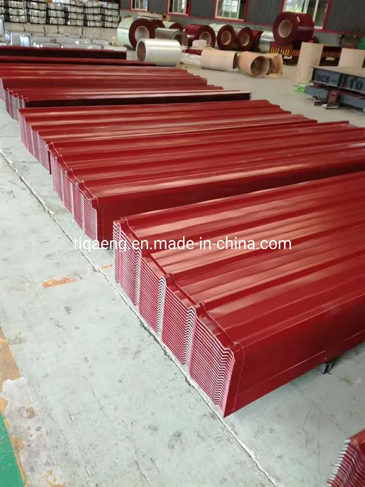 Box Profile Prepainted Zincalum Ibr Roofing Sheet for Building Material