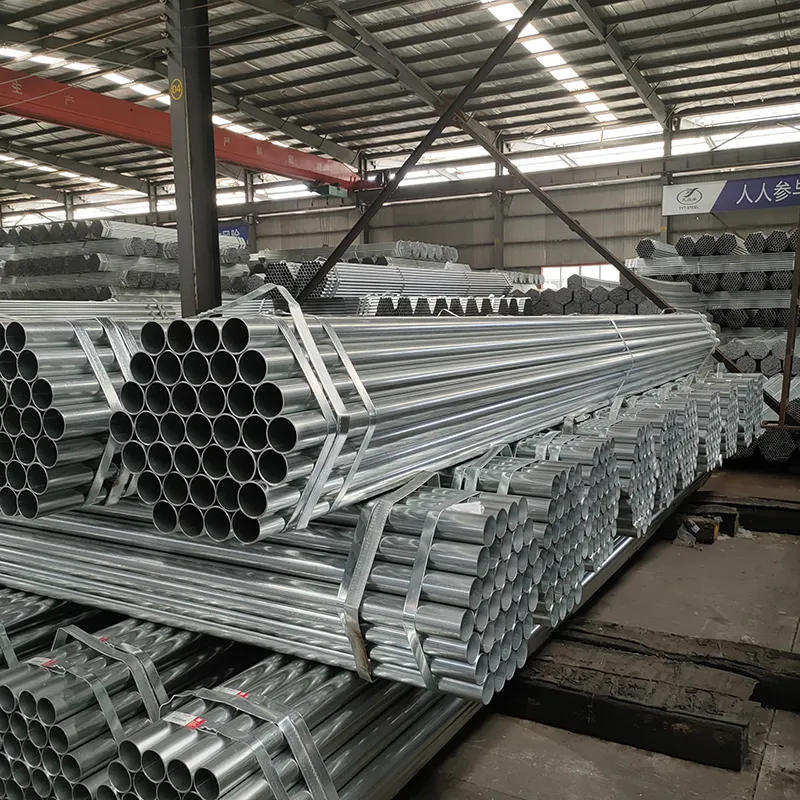 BS1387 ASTM A53 Hot DIP Galvanized/Carbon/Stainless Steel/Alloy Pipe Tube