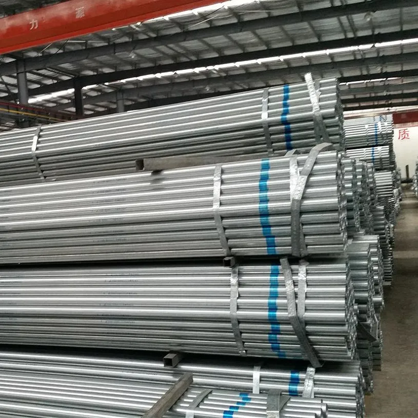 BS1387 ASTM A53 Hot DIP Galvanized/Carbon/Stainless Steel/Alloy Pipe Tube