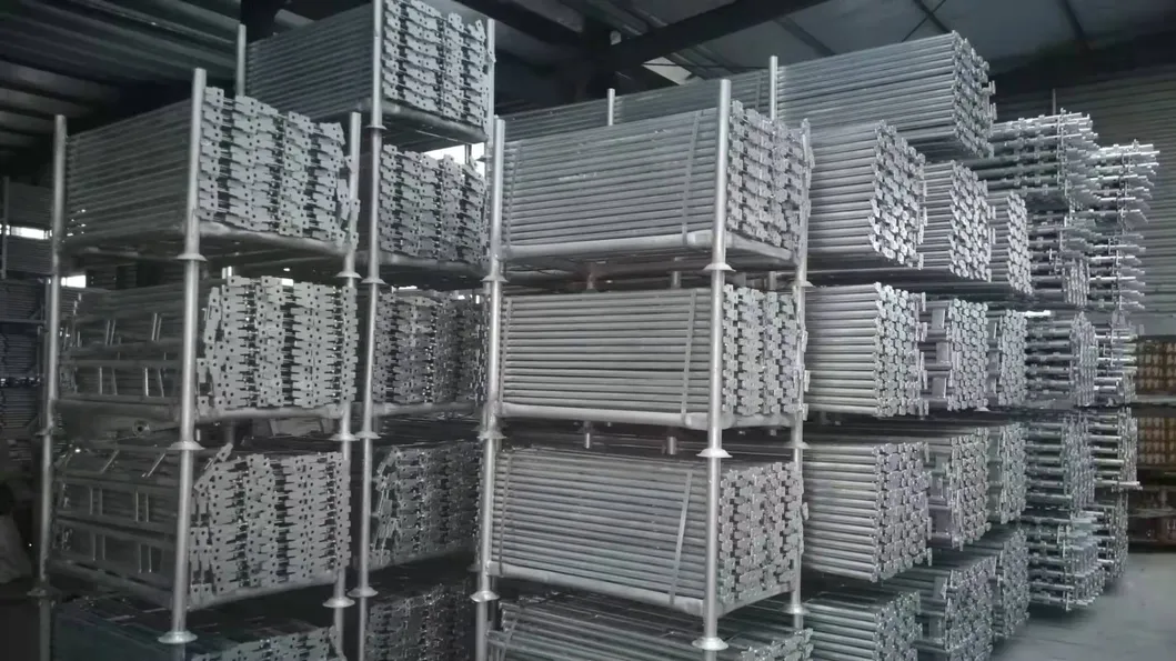 Building Galvanized Tubular Haki Scaffolding Standard/Vertical