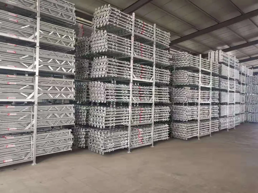 Building Galvanized Tubular Haki Scaffolding Standard/Vertical