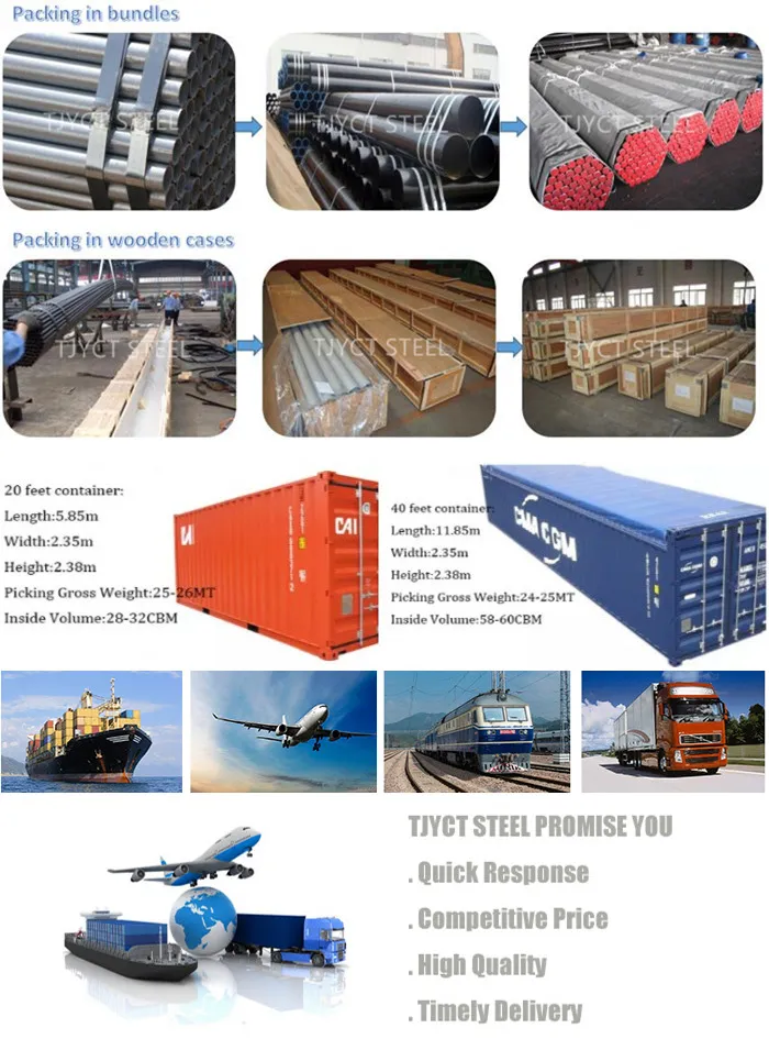 Carbon Black Iron Seamless Steel Pipe/Tube 1020 1045 A333 A106