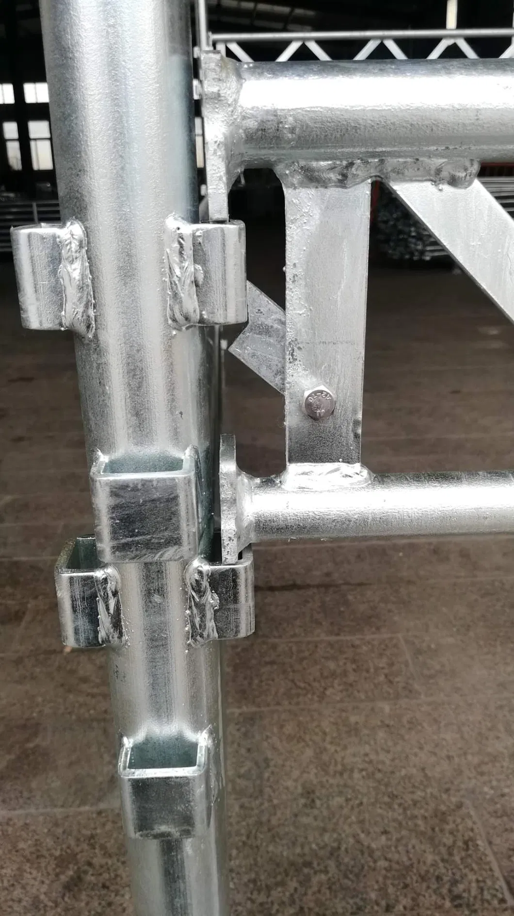 Carbon Steel Construction Haki System Hot Dipped Galvanized Ledger