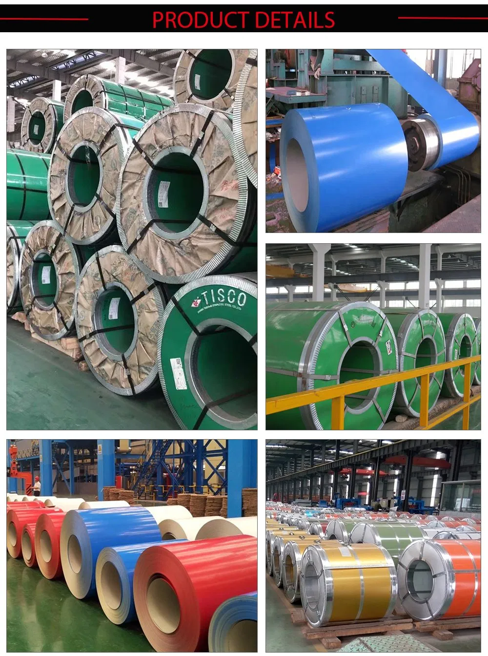 CGCC Ral Color Zinc Coated PPGI Prepainted Galvanized Steel Coil