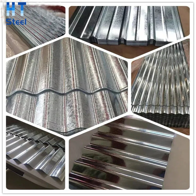 China Cheap Bwg34 800mm Galvanised Zink Zinc Coated Iron Gi Metal Hot Dipped Galvanized Corrugated Roofing Steel Sheet