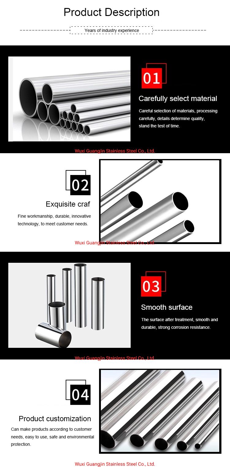China Manufacturer Supply Ferrite/Austenite/Biphasic Inox Ss Stainless Steel Pipe for Scaffolding Pipe