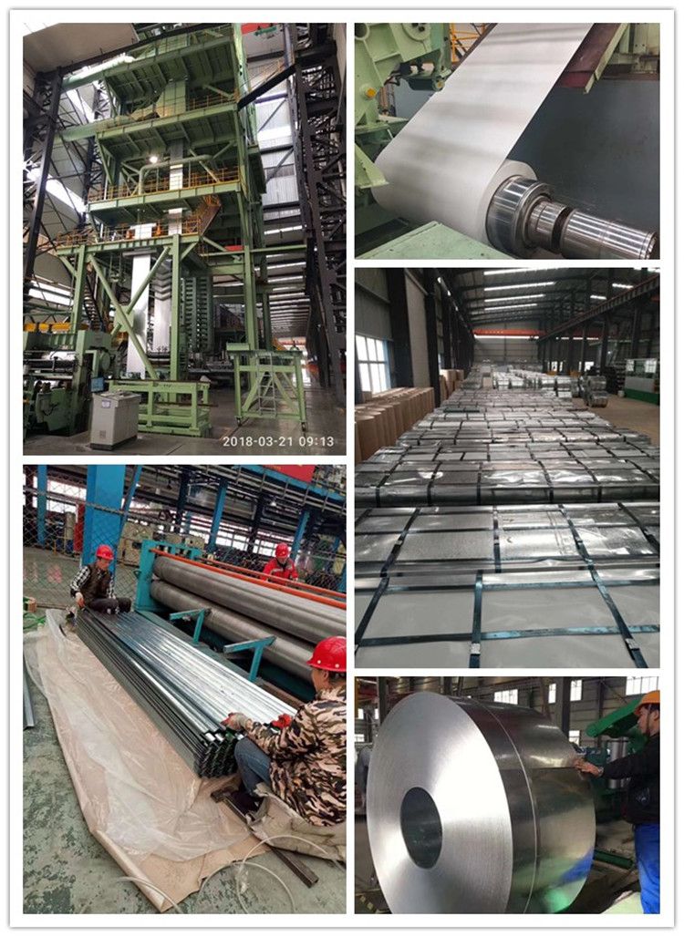 China Mill Factory Manufacture Gi PPGI Galvanized Alu Zinc Coated Galvalume Prepainted Color Coated Steel Coil for Roofing Building Material