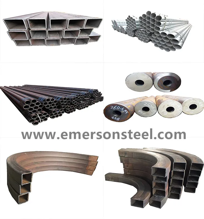China Professional Supplier 1045/45#/S45c/C45 Stock Sizes Mild Steel Tube Hollow Bar Seamless Steel Pipe