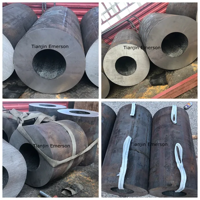 China Professional Supplier 1045/45#/S45c/C45 Stock Sizes Mild Steel Tube Hollow Bar Seamless Steel Pipe