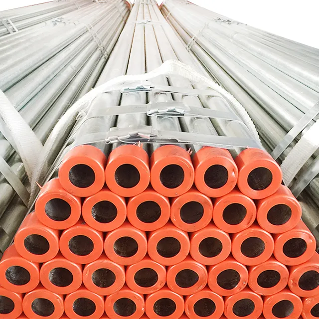 China Shengteng Brand BS 1387 Grade B Carbon Pre- Galvanized Steel Pipe